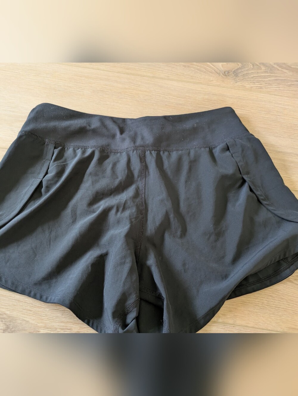 Brooks Women's Black Athletic Running Shorts - Picture 3 of 4